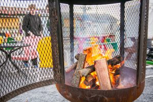 Outdoor Seating & Heating at The Tchoup Yard